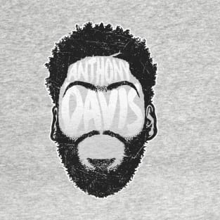 Anthony Davis Los Angels L Player Silhouette T-Shirt